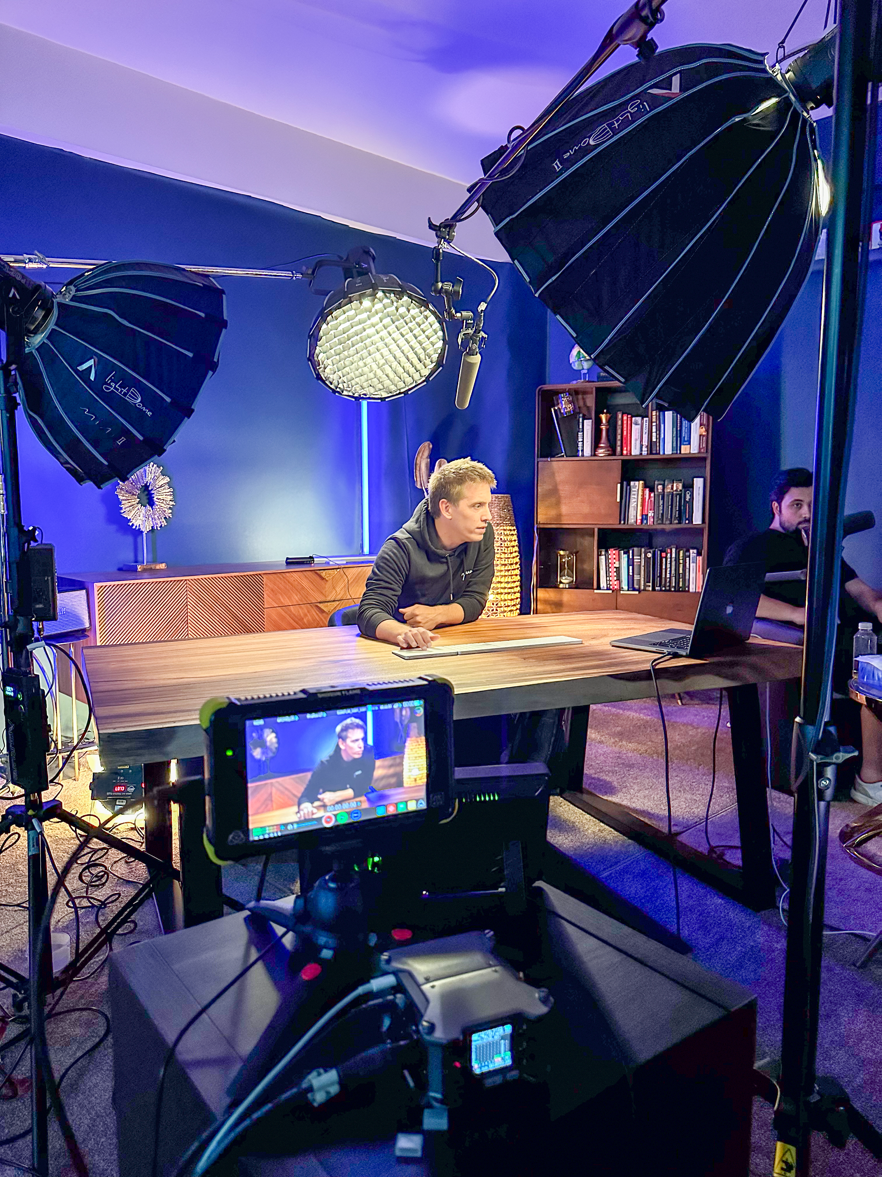 Setup YouTube moniteur