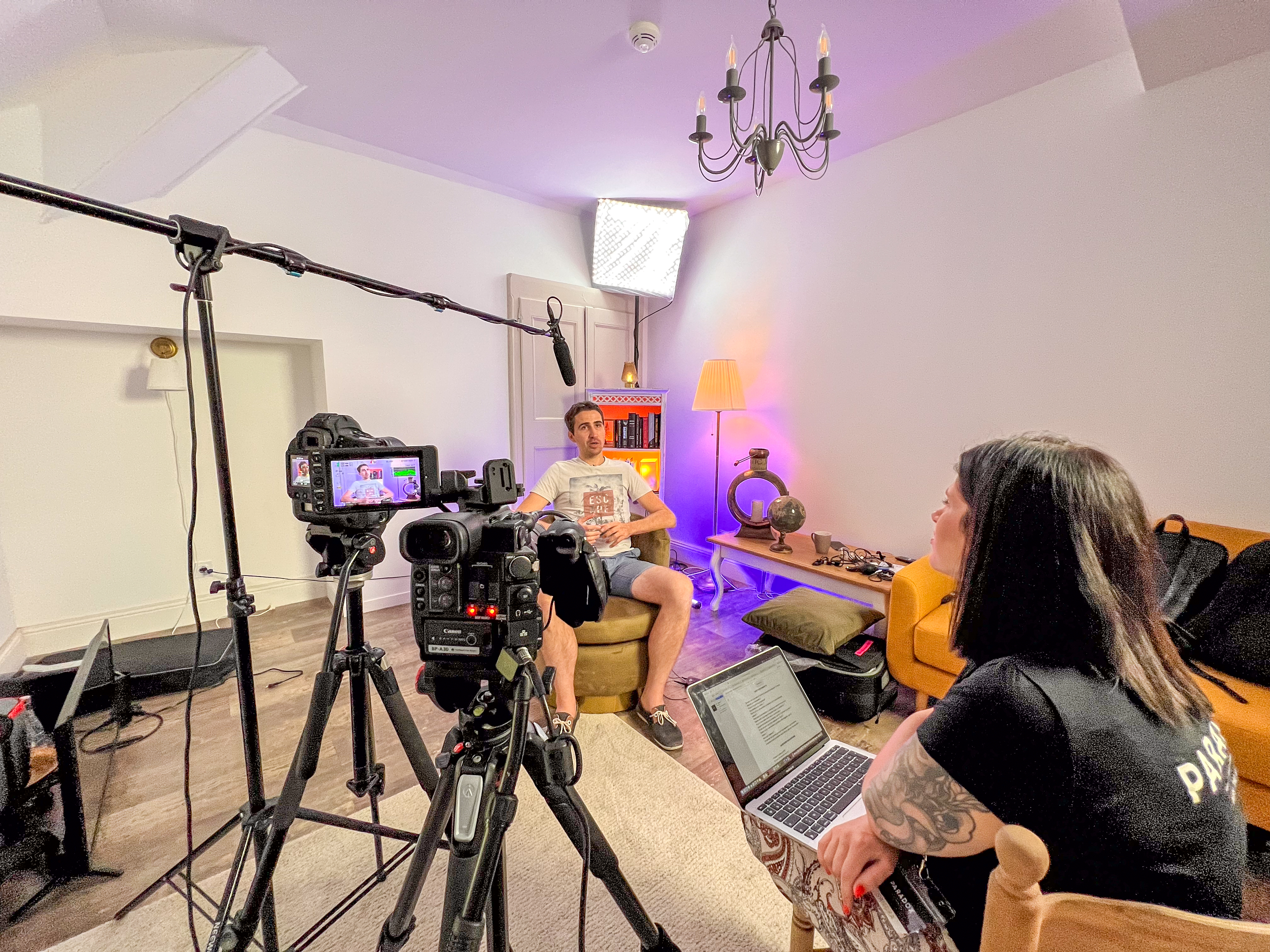 Setup interview professionnel